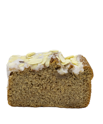 Panqué de naranja con almendra