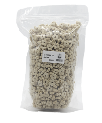 Estrellas de avena natural