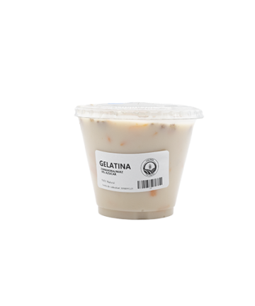 Gelatina de yogurth