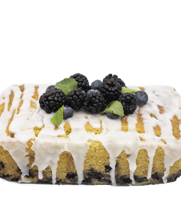 Panque de Limón con Mora